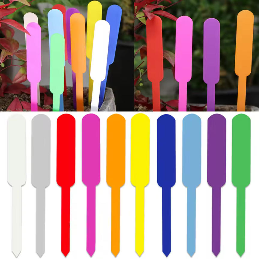 Gardening Tool Diy - 100PCS Waterproof Garden Plant Tags Plastic