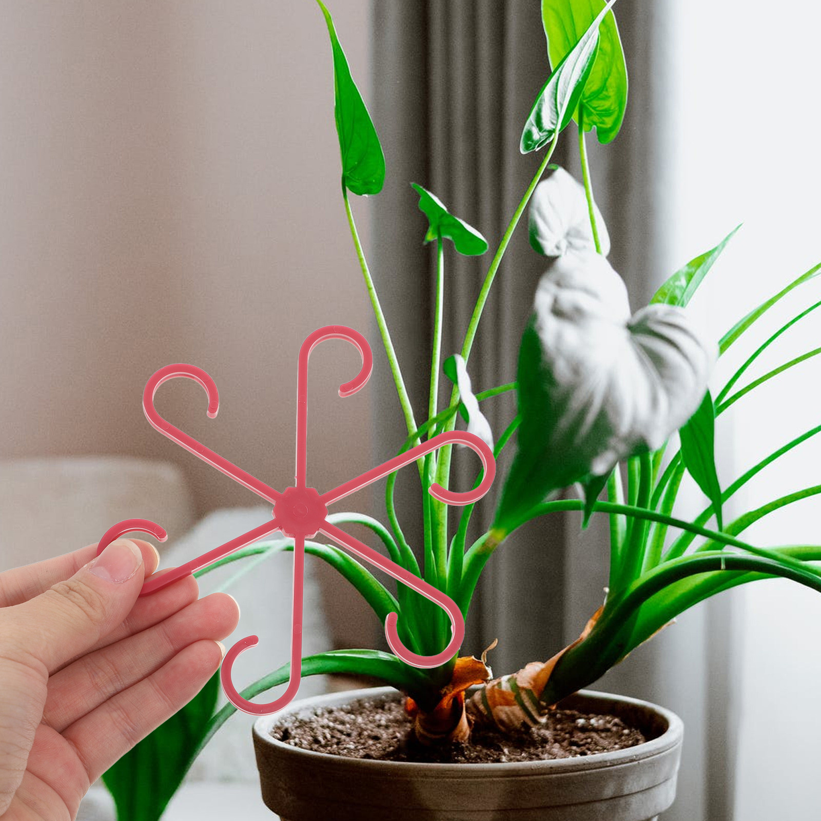 Plant Support Stake - 12Pcs Plant Support Clips Plant Stem