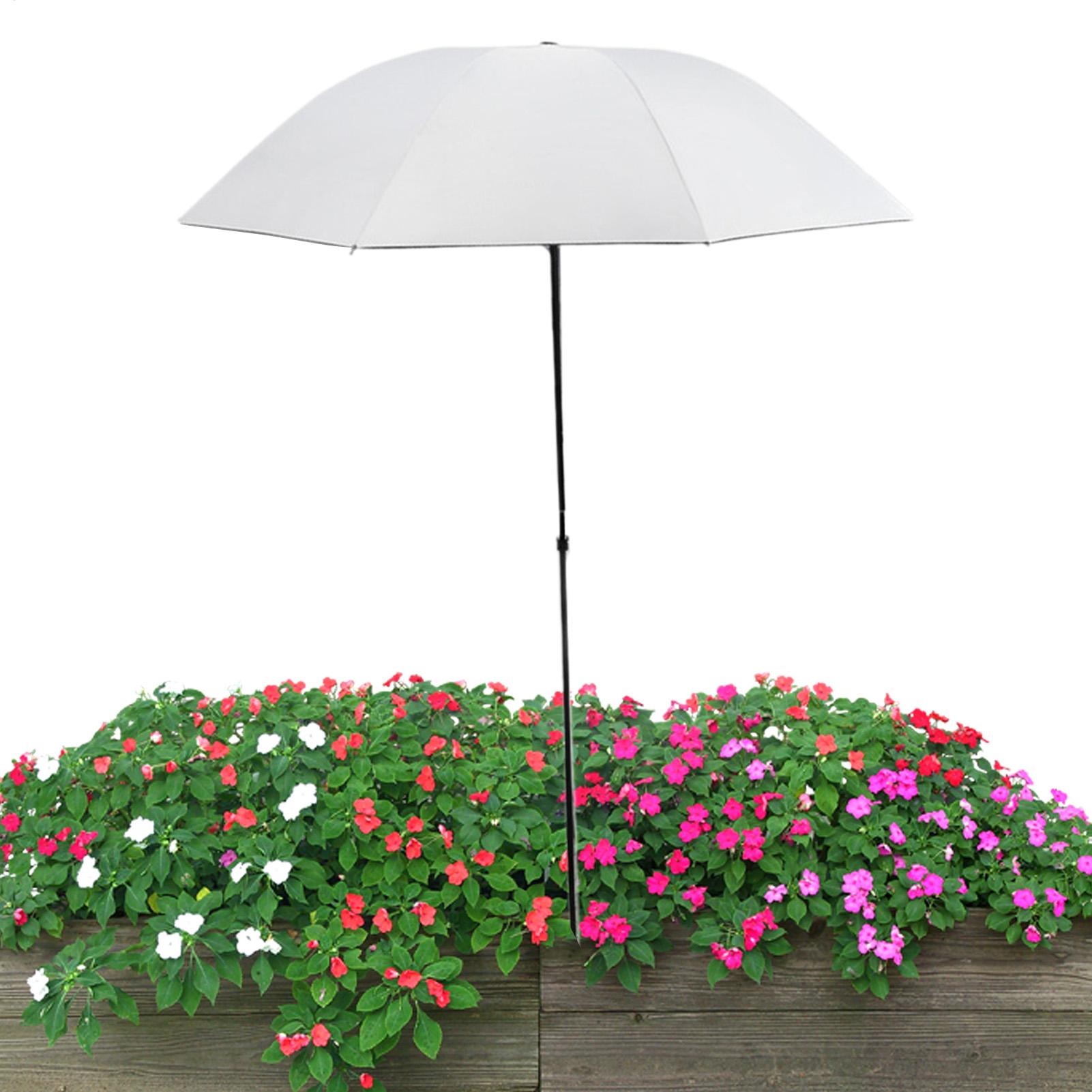 Plant Support Stake - Plant Shade Umbrella with Metal Stake