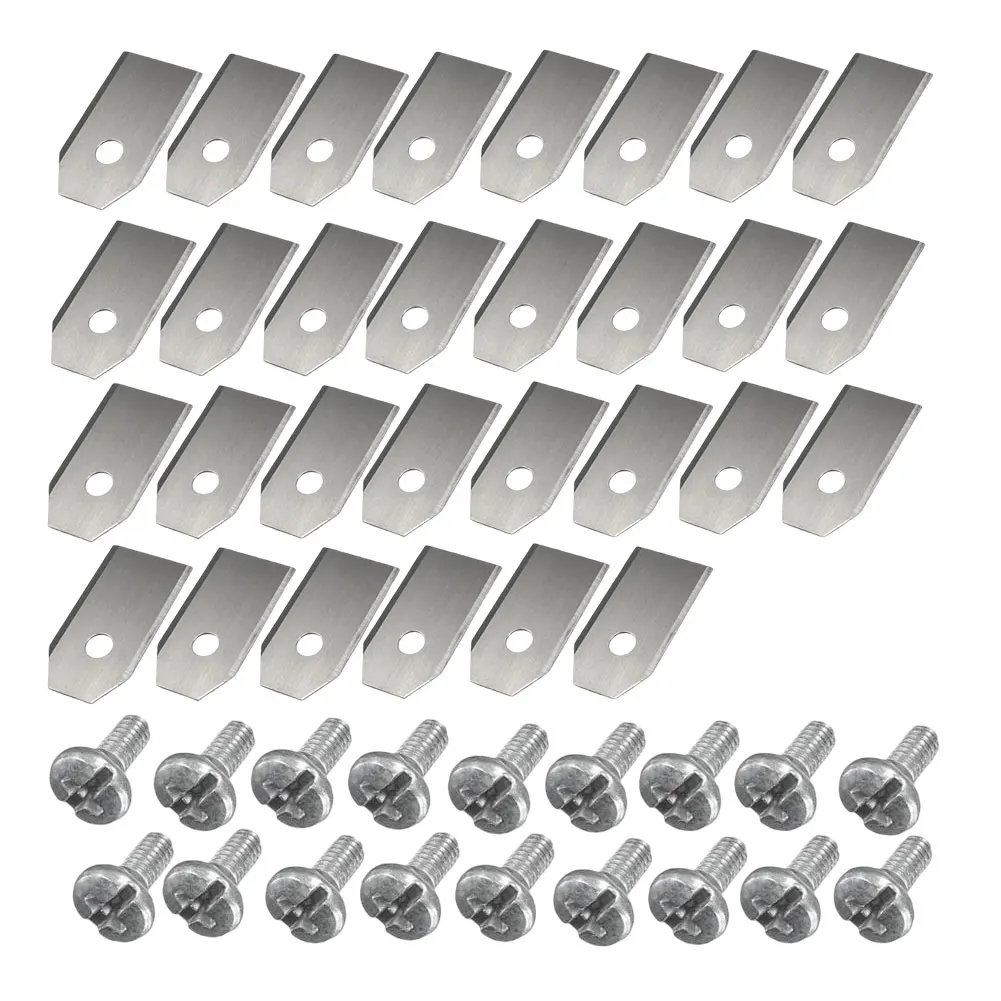 Gardening Tools Basic - 18/30PCS Lawn Mower Cutting Blades Set