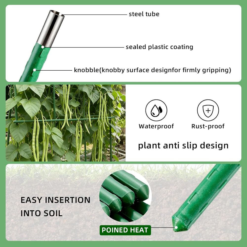 50 Pack 58-Inch Tomato Plant S - Plant Support Stake review and price