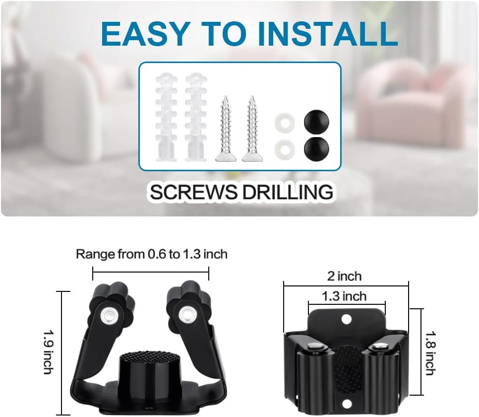 Stainless Steel Mop Holder Bru - Gardening Tools Screwfix review and price