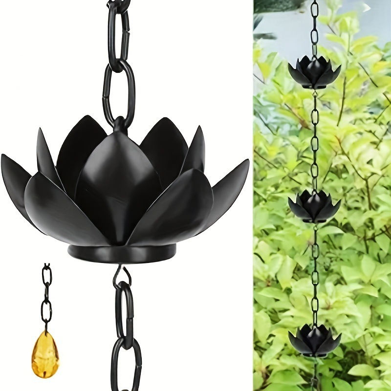 Lotus Rain Chain for Gutter Do - Gardening Tools Basic review and price