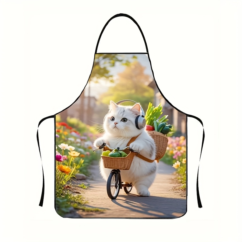 1pc Adorable Fat Cat Bicycle F - Gardening Tools For Women review and price