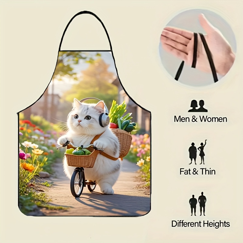 1pc Adorable Fat Cat Bicycle F - Gardening Tools For Women review and price