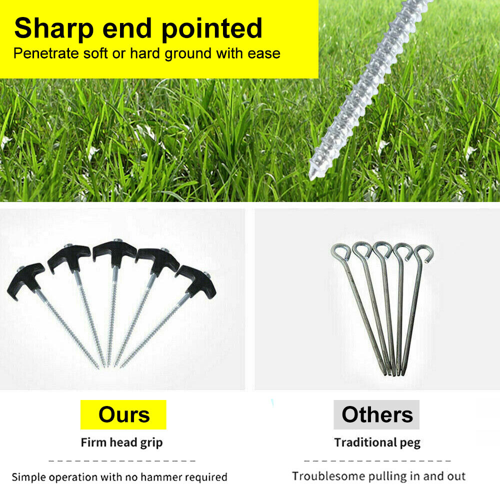 20Pcs Heavy Duty Screw Steel T - Gardening Tools Screwfix review and price