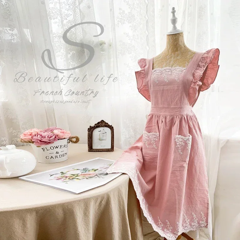 Female Women Apron Cotton Line - Gardening Tools For Women review and price
