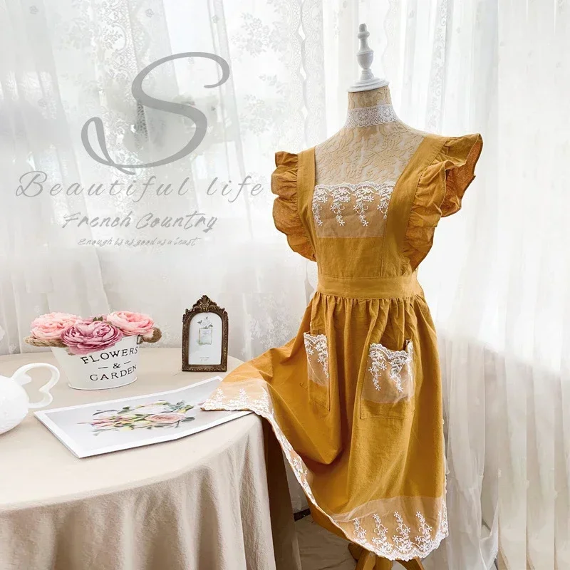 Female Women Apron Cotton Line - Gardening Tools For Women review and price