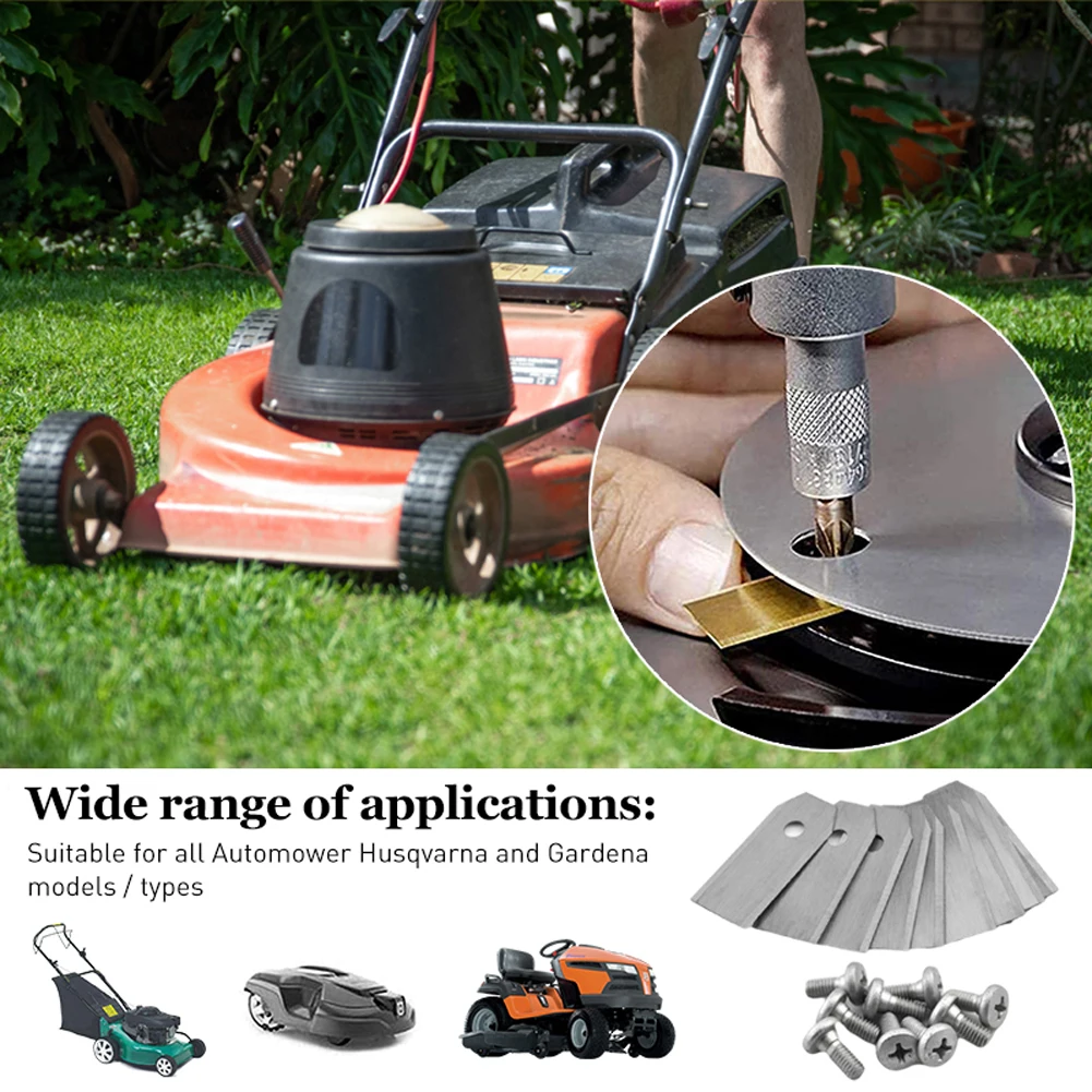 18/30PCS Lawn Mower Cutting Bl - Gardening Tools Basic review and price