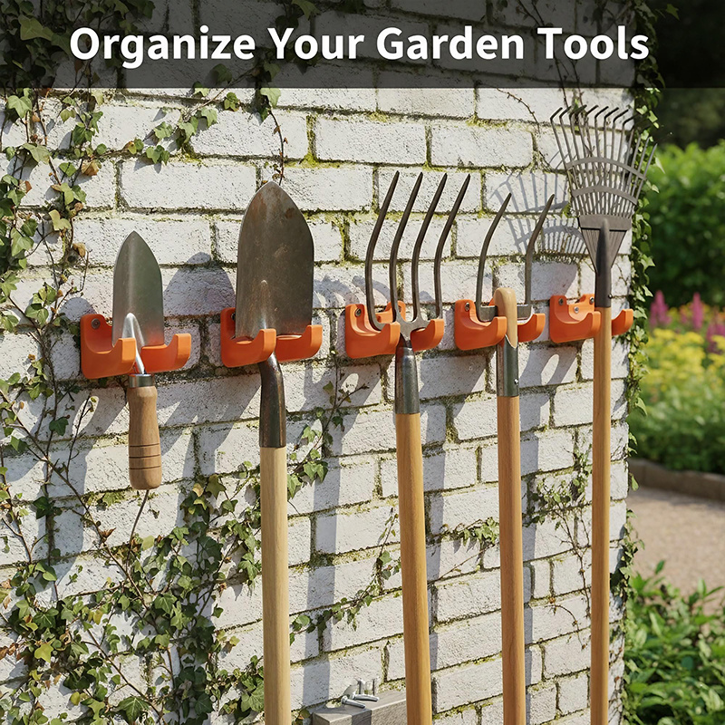1‑4Pcs Wall‑Mount Garden Tool  - Gardening Tools Screwfix review and price