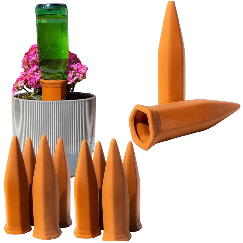 Terracotta Automatic Watering  - Plant Support Stake review and price
