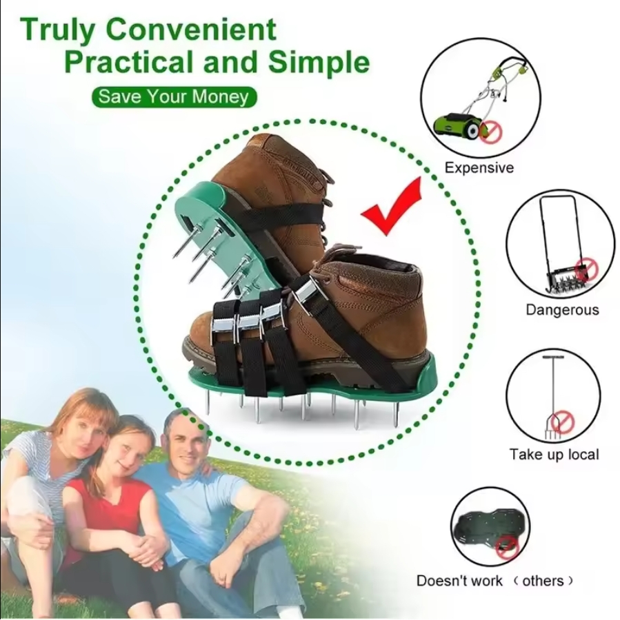 Garden Nail Shoes Grass Loose  - Gardening Tools Long review and price