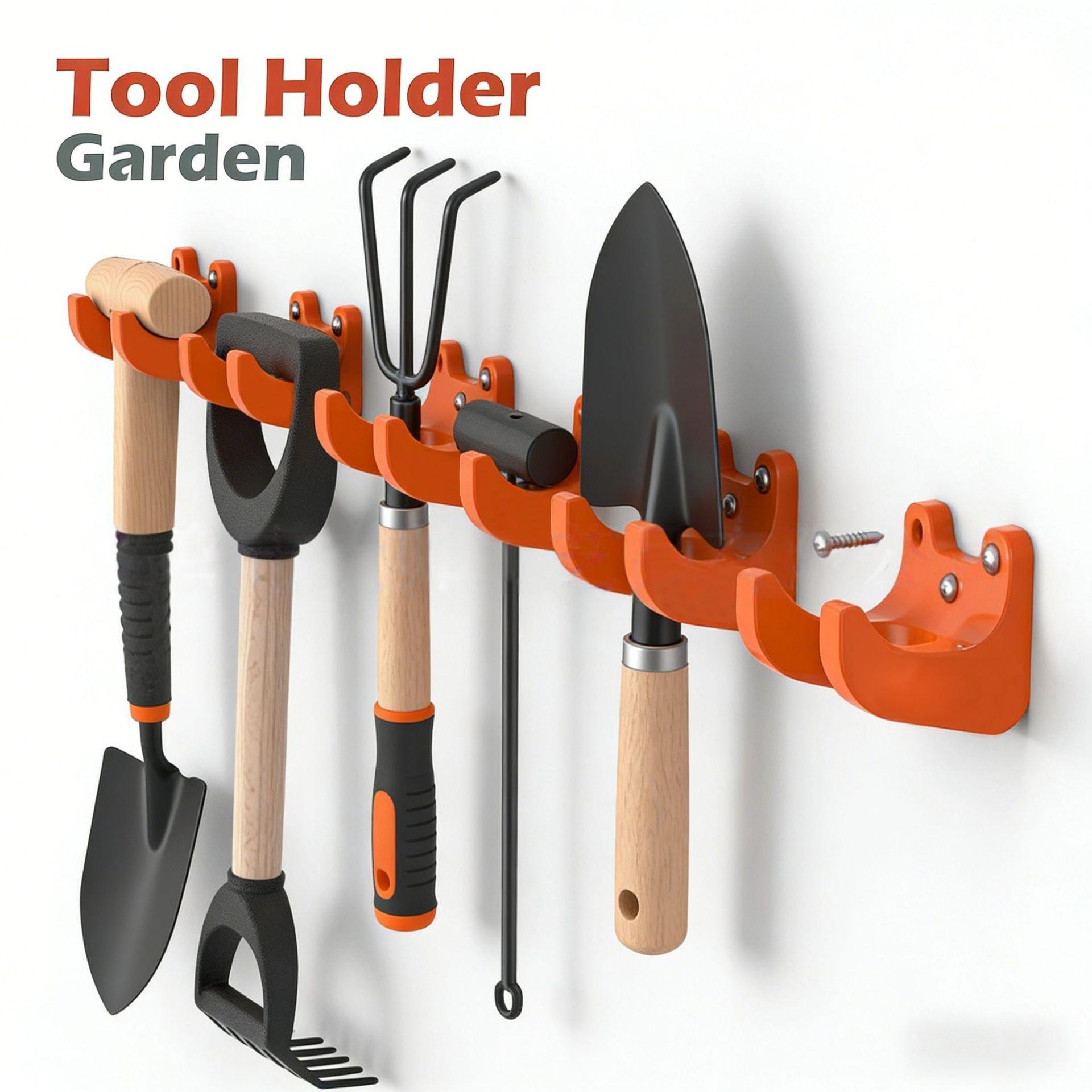 32Pcs Garden Tool Hanger Rack  - Gardening Tools Screwfix review and price