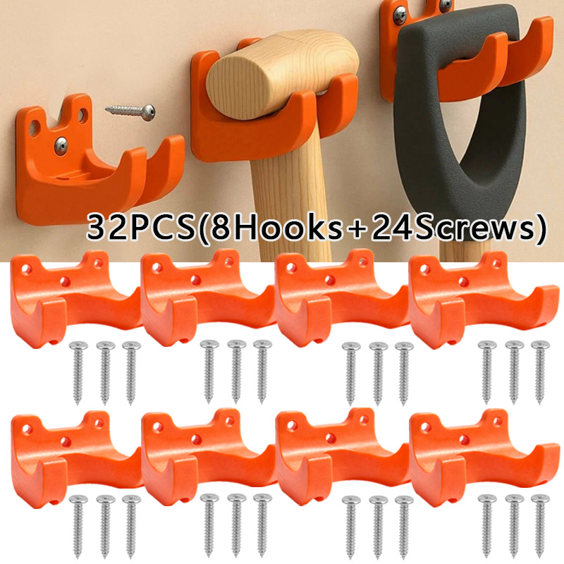 32Pcs Garden Tool Hanger Rack  - Gardening Tools Screwfix review and price