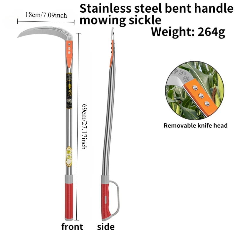 Manual Grass Sickle – Crack We - Gardening Tools Long review and price