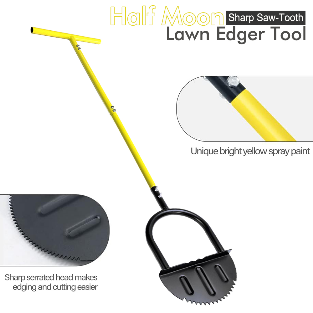 Half Moon Lawn Edger with Long - Gardening Tools Long review and price