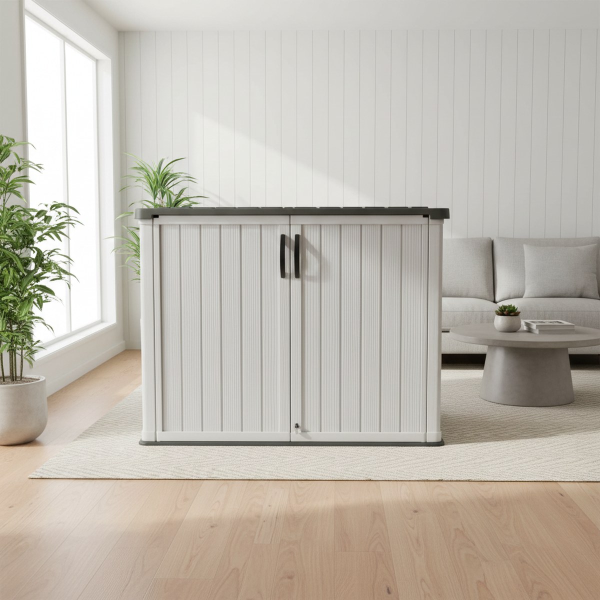Large Plastic Outdoor Storage  - Gardening Tools Storage review and price